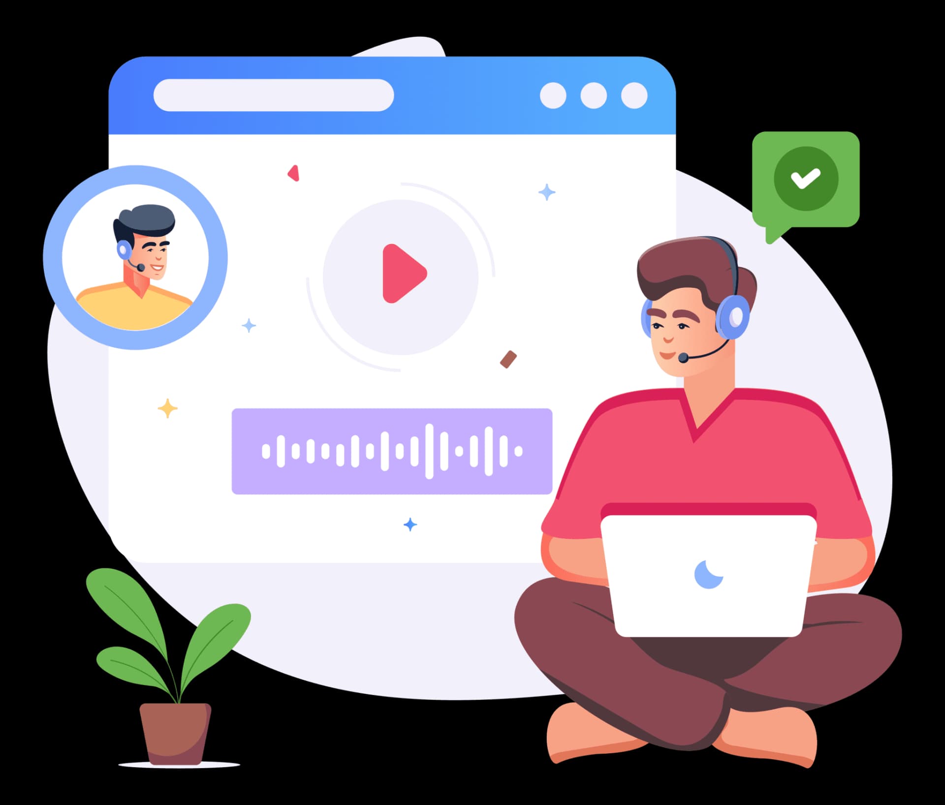 Support Illustration